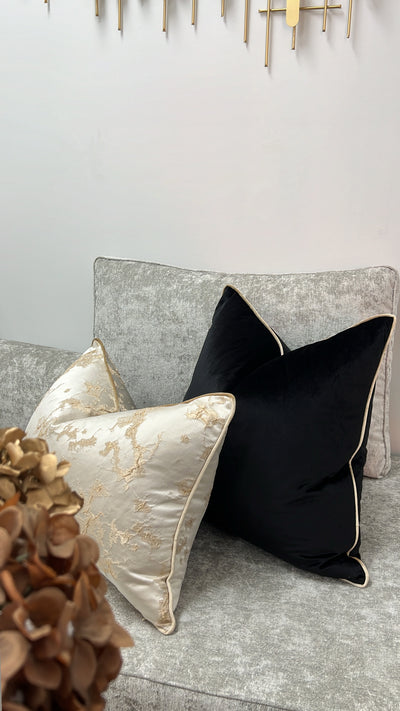 Belmond gold cushion - Luscious Homewares