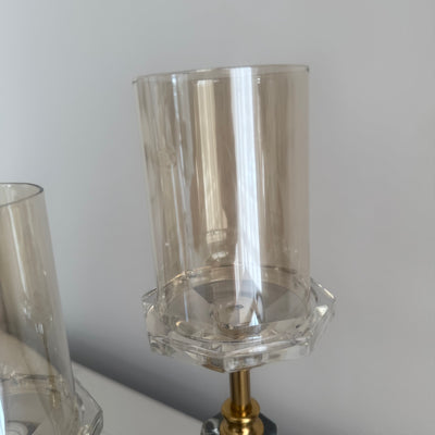 Zohar Crystal candle holders