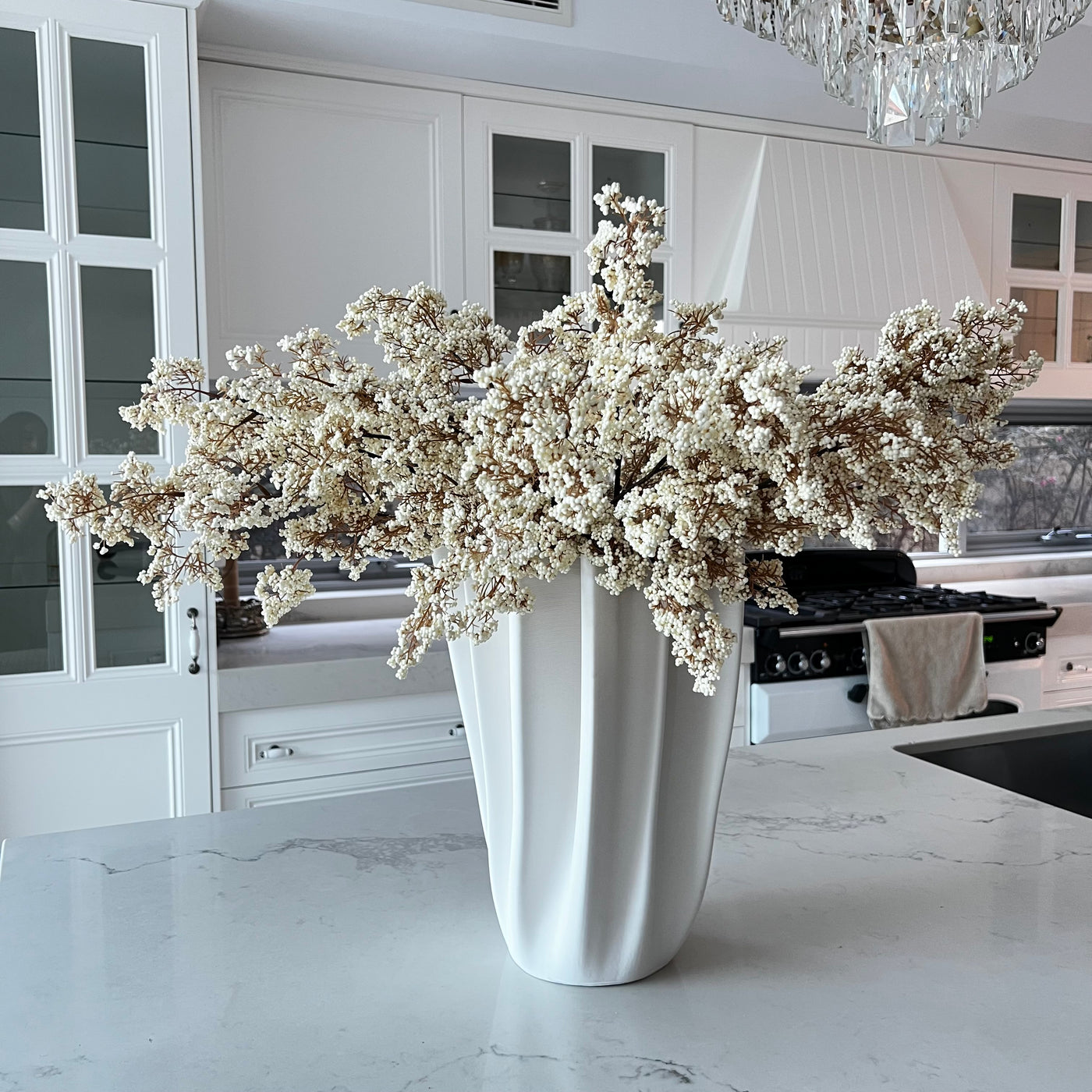 Artificial Dried bubble stem, available in 2 colours - Luscious Homewares