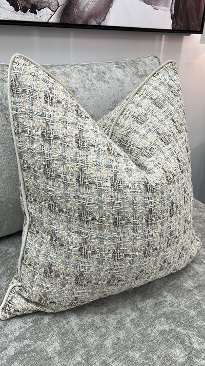 Twine tweed cushion  55x55 - Luscious Homewares