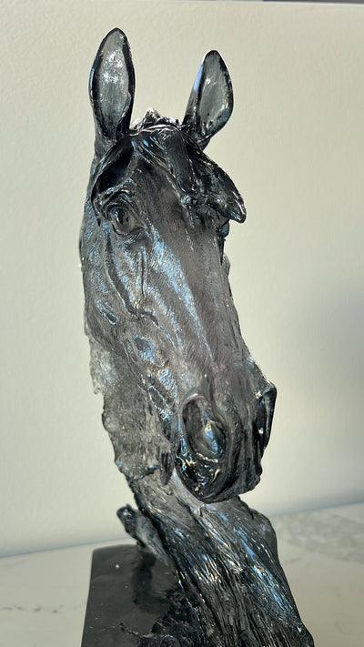 Porcelain Horse statue sculpture - Luscious Homewares