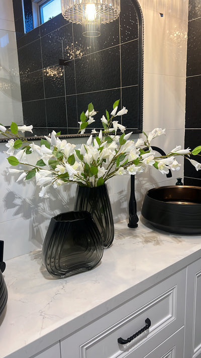 Lily white flower stem - Luscious Homewares