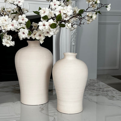 Sand ceramic vase - Luscious Homewares
