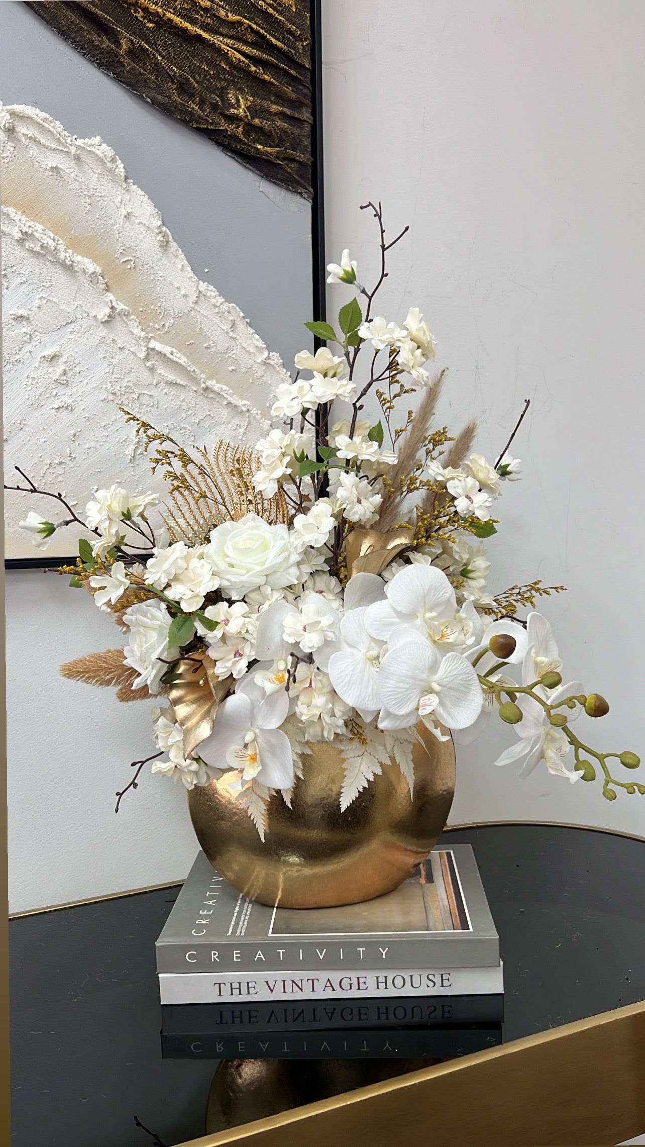 Sophia floral arrangement - Luscious Homewares