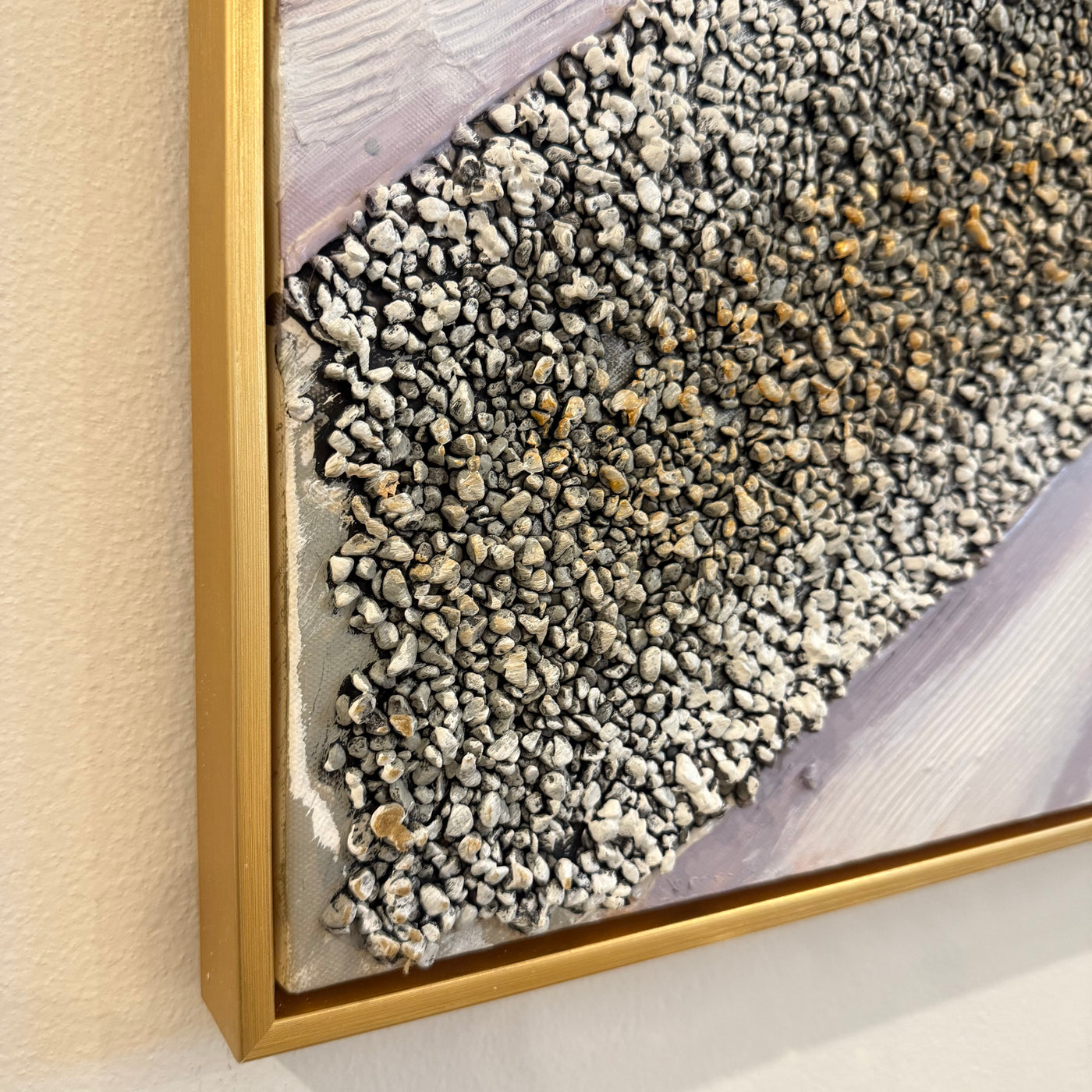 Terracotta wall art gold frame - Luscious Homewares