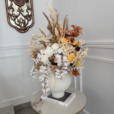 Alba bloom Floral Arrangement - Luscious Homewares