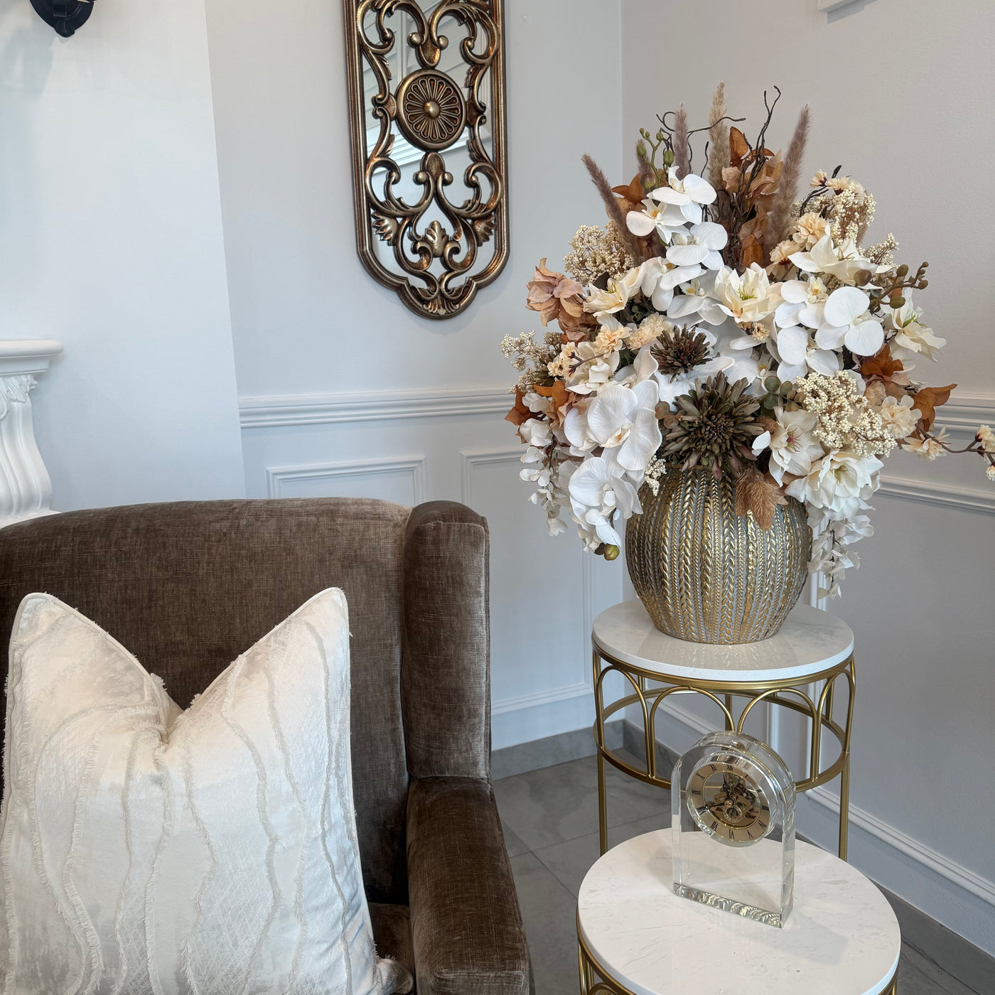 Tiara flower Arrangement - Luscious Homewares