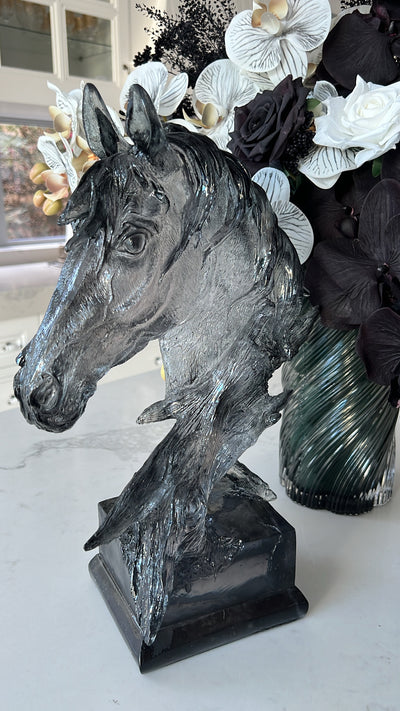Porcelain Horse statue sculpture - Luscious Homewares