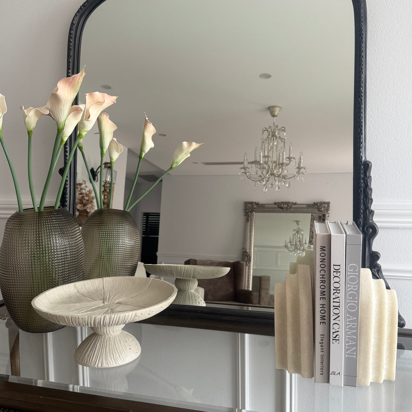 Lucy pedal Decorative bowl / platter - Luscious Homewares