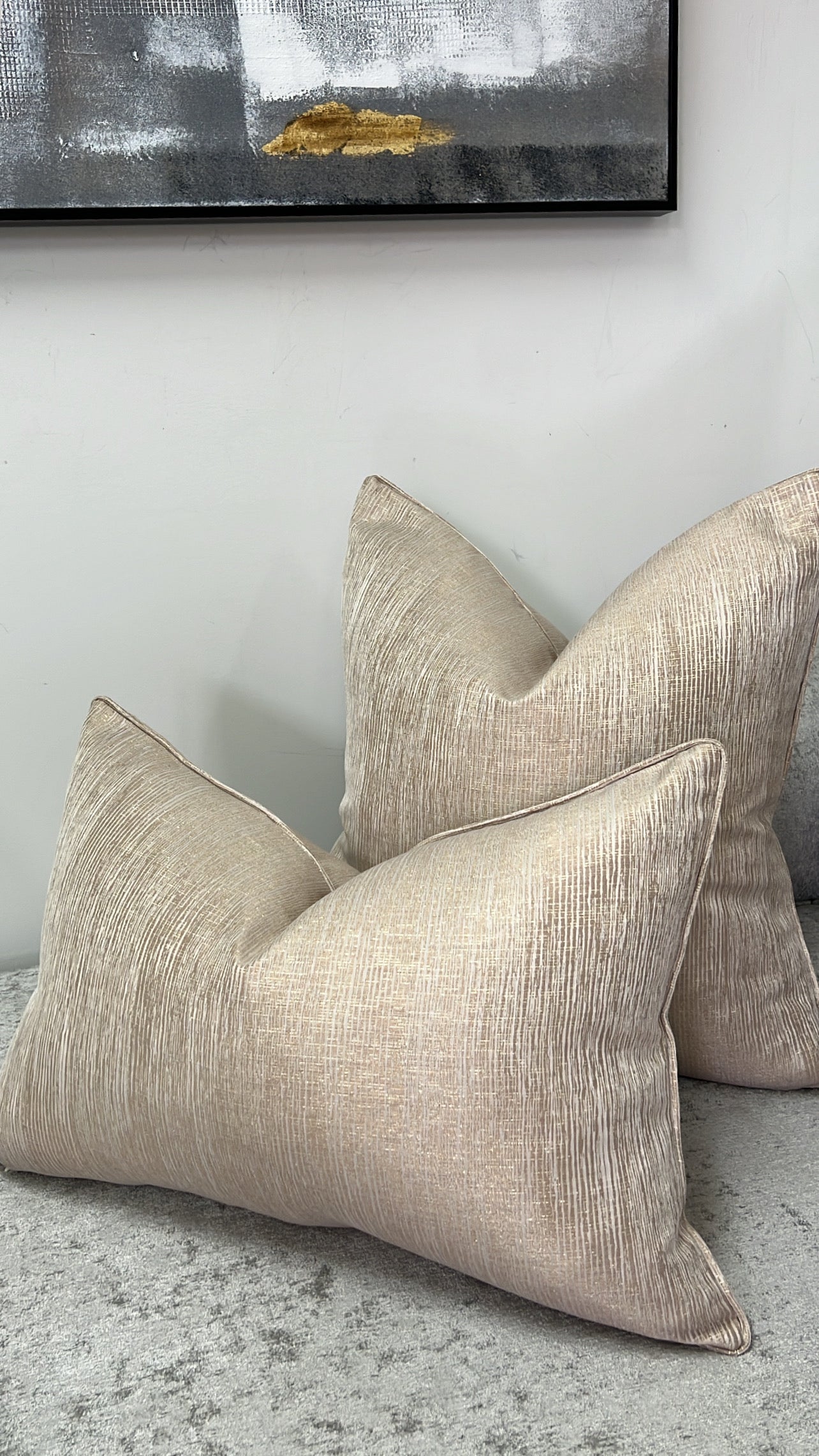 Clarence cushion - Luscious Homewares