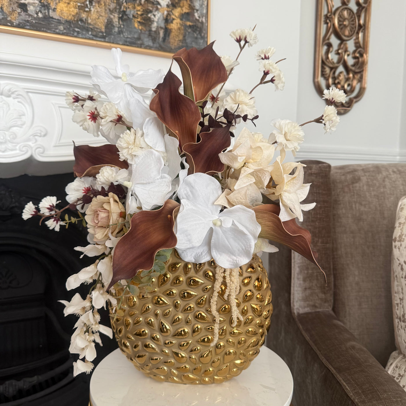 Tulip bloom flower Arrangement - Luscious Homewares
