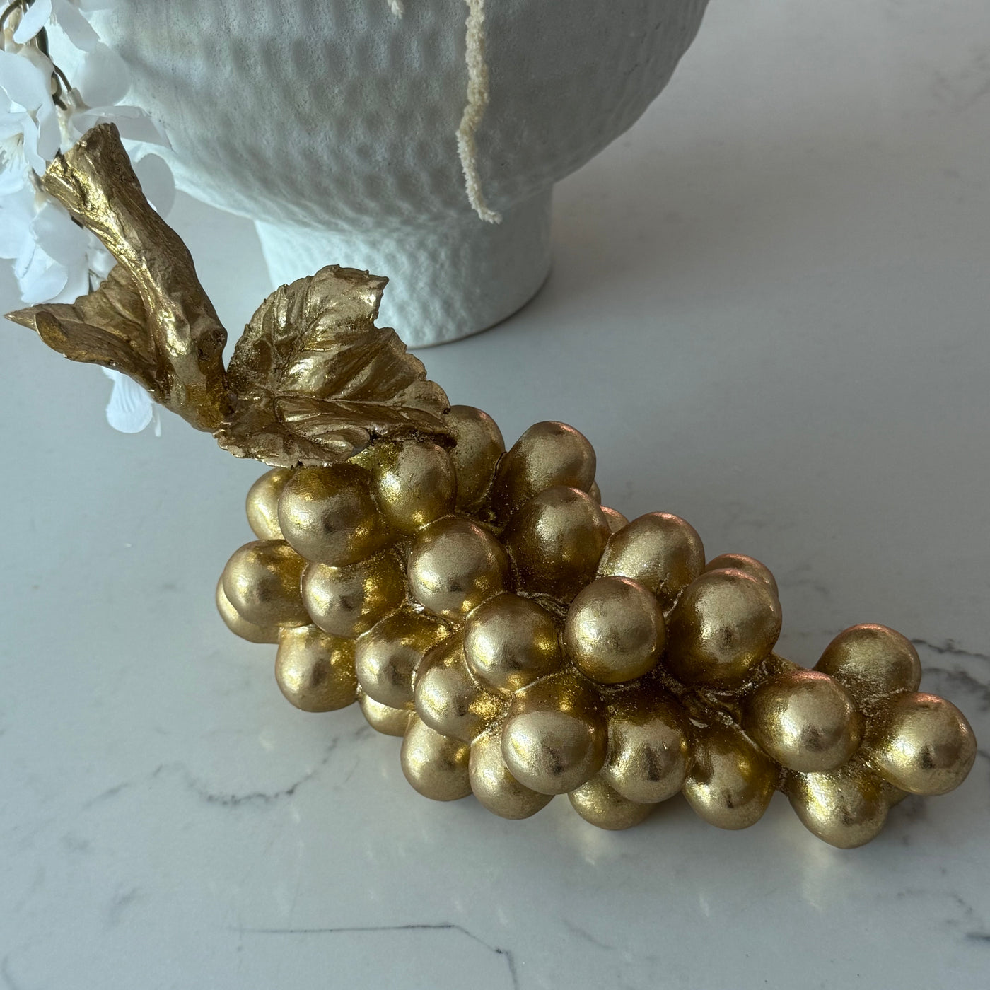 Ripe Resin gold grapes - Luscious Homewares
