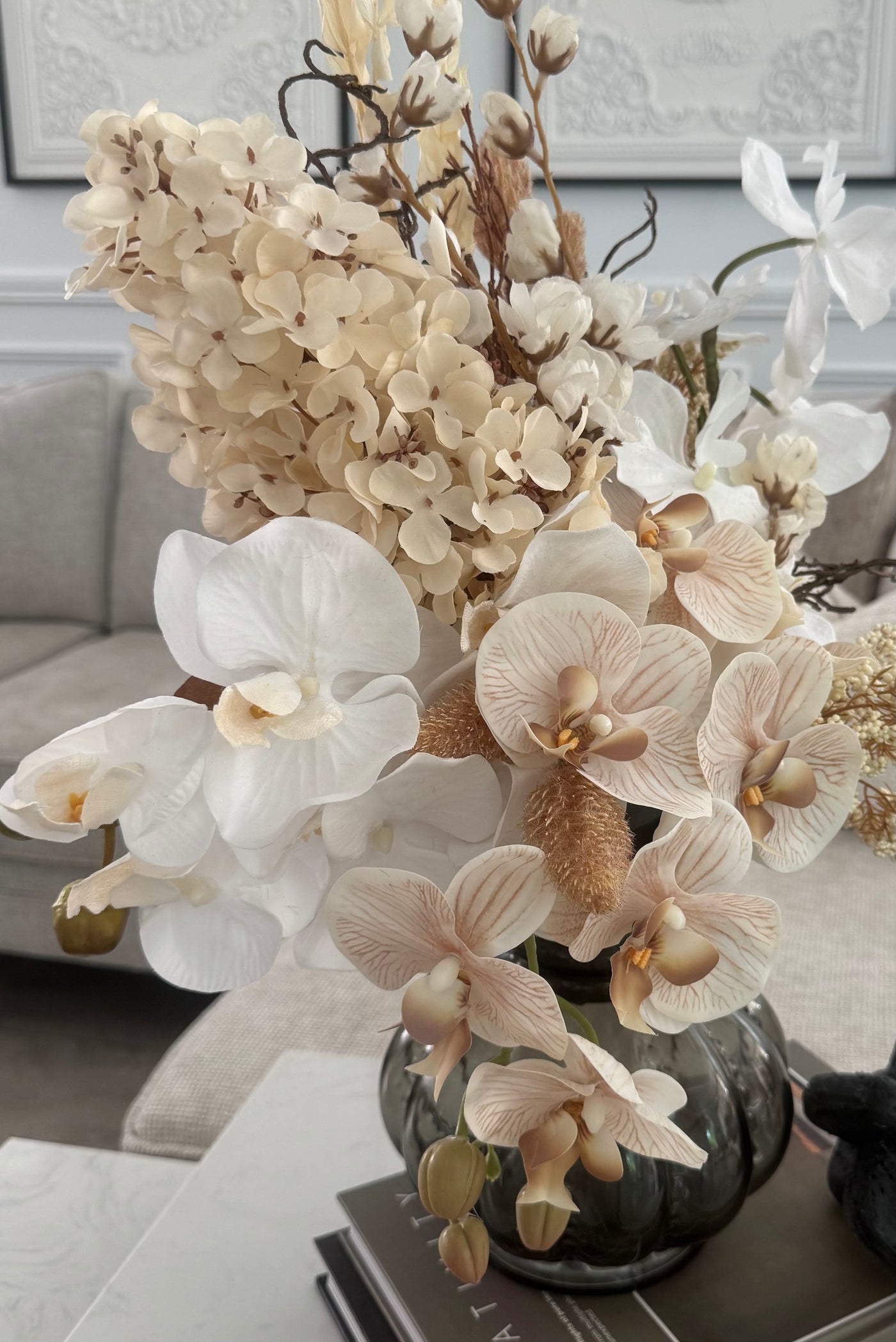 Zena Floral Arrangement - Luscious Homewares