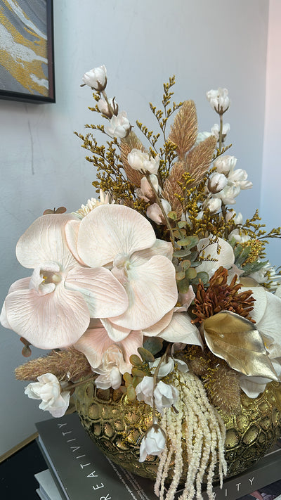 Sunkist floral arrangement - Luscious Homewares