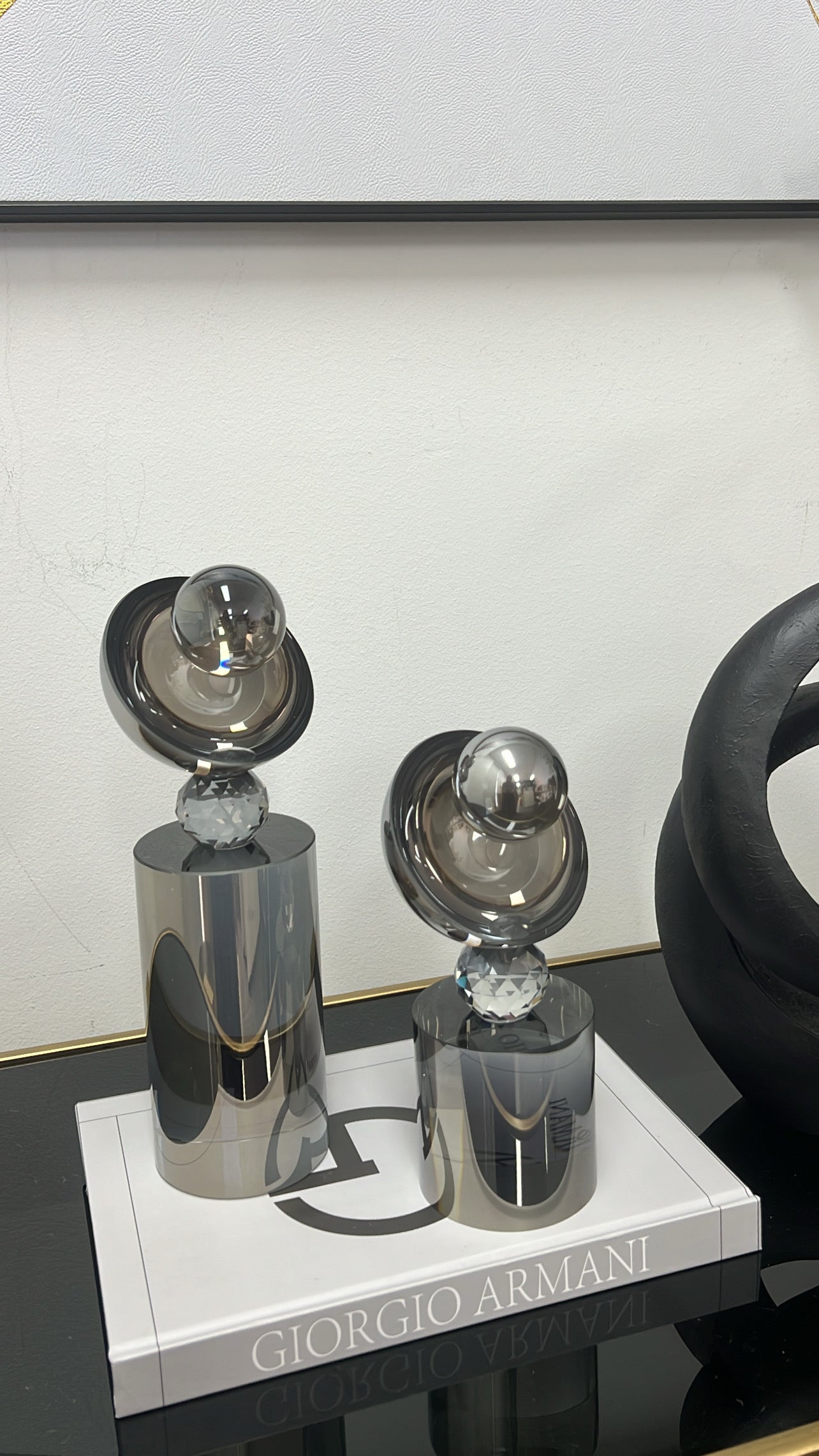 Skyview crystal sculpture - Luscious Homewares