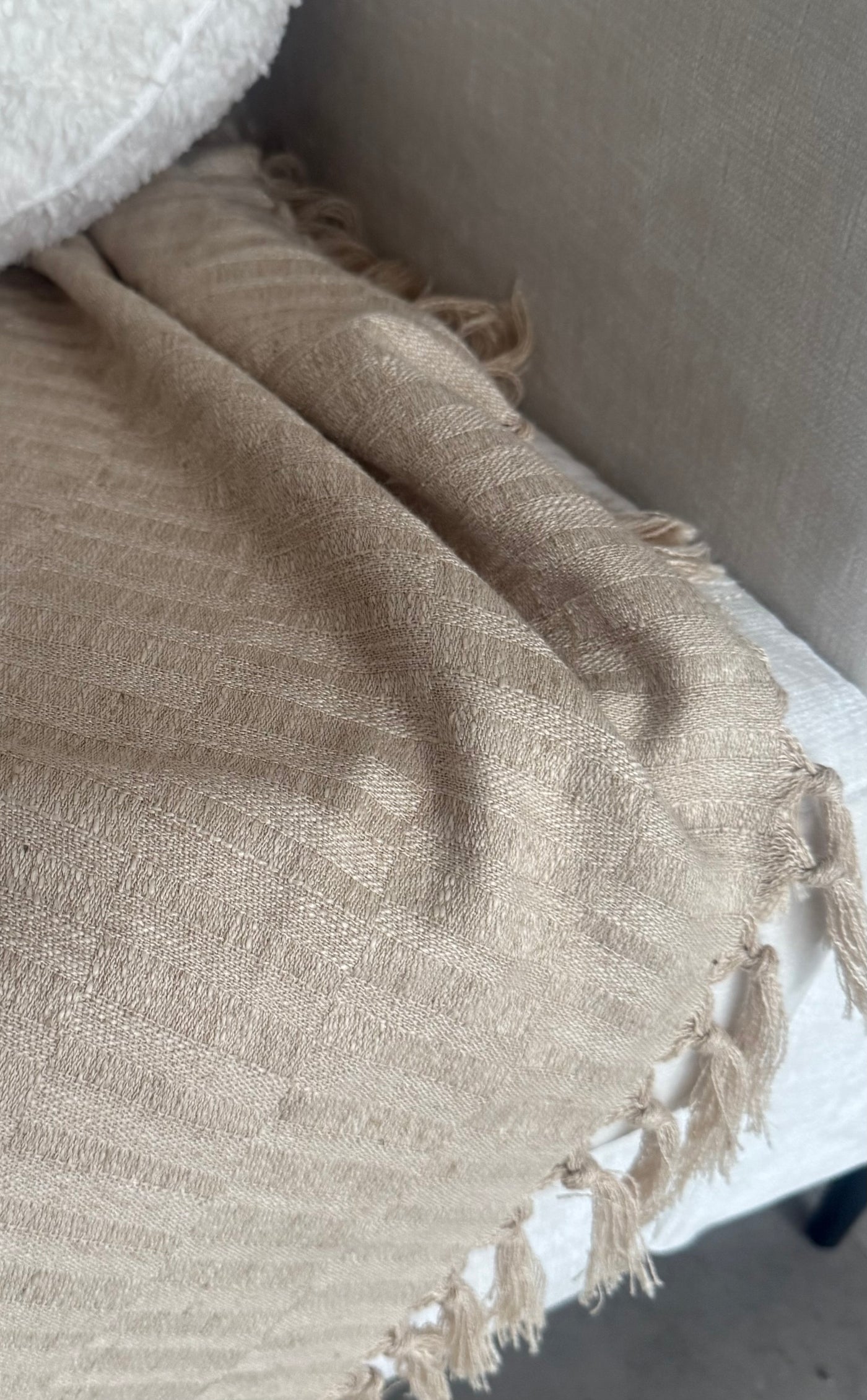 Caramel Throw - Luscious Homewares