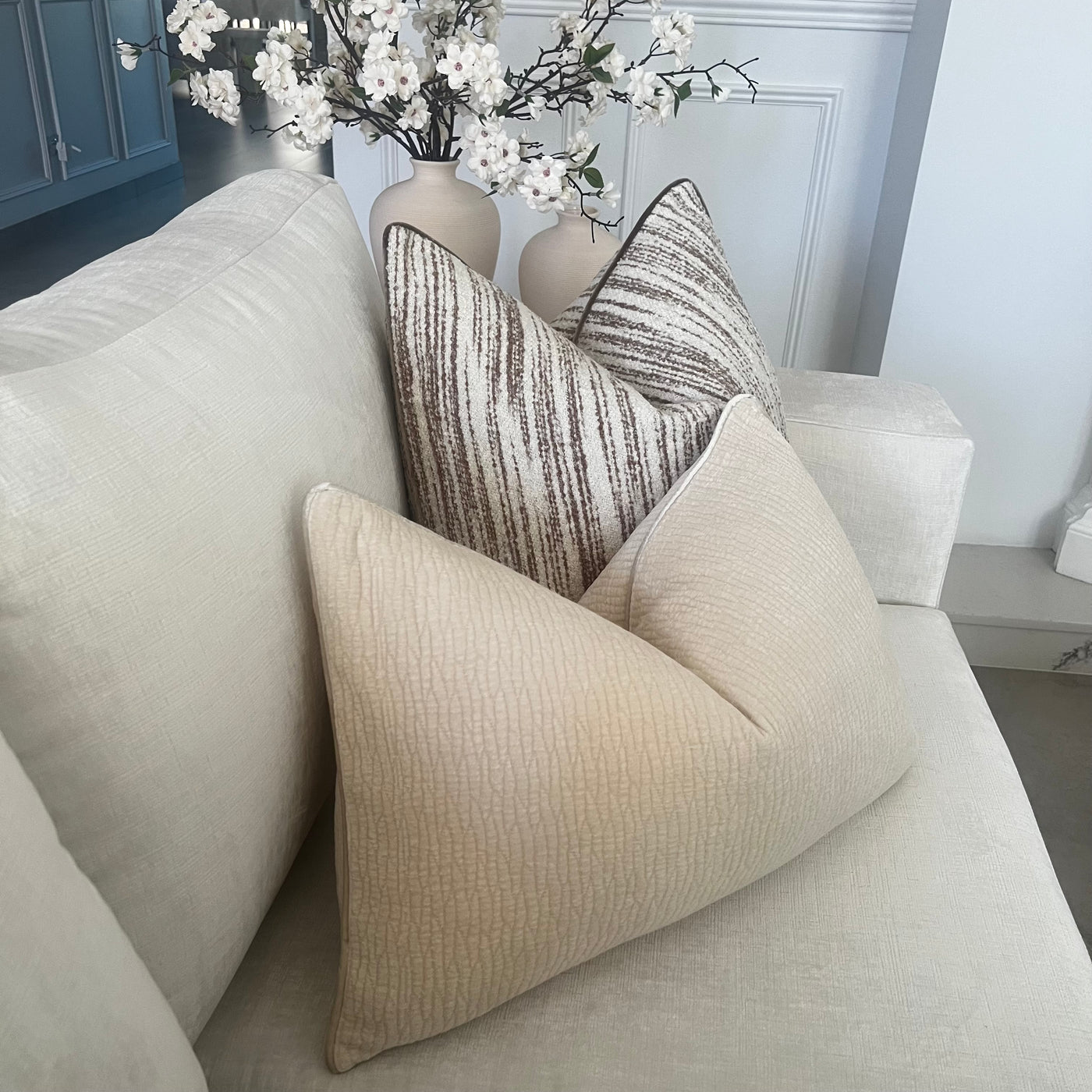 Pinoli cushion - Luscious Homewares