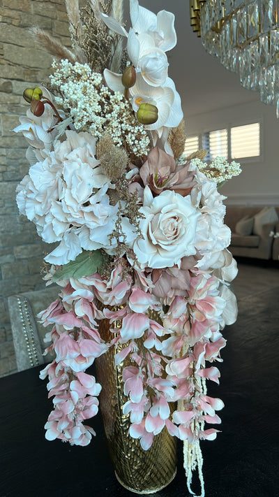 Roselyn Floral Arrangement - Luscious Homewares