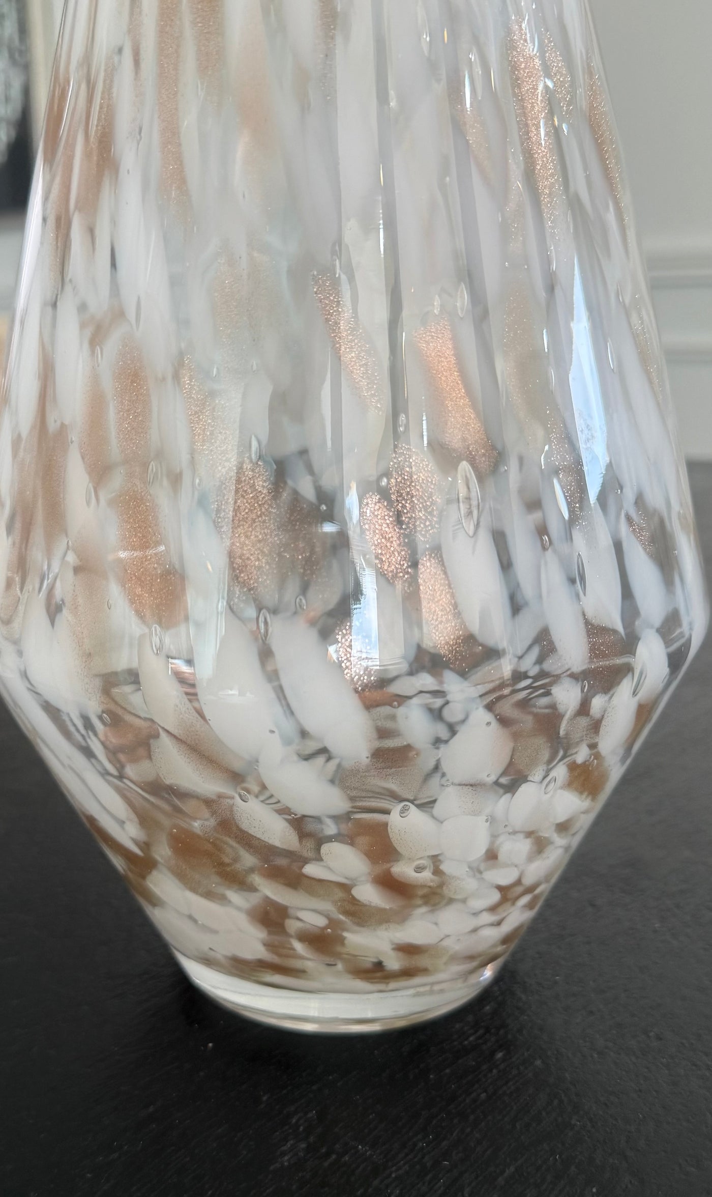 Tamara blown glass jar - Luscious Homewares
