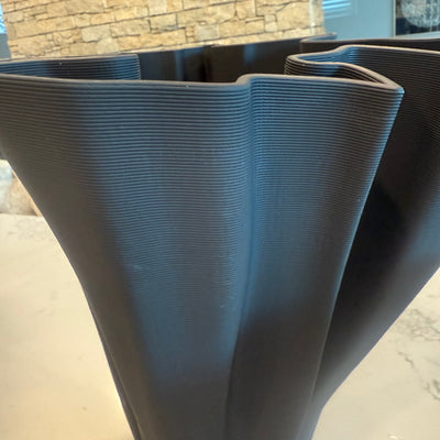 ceramic black vase - Luscious Homewares