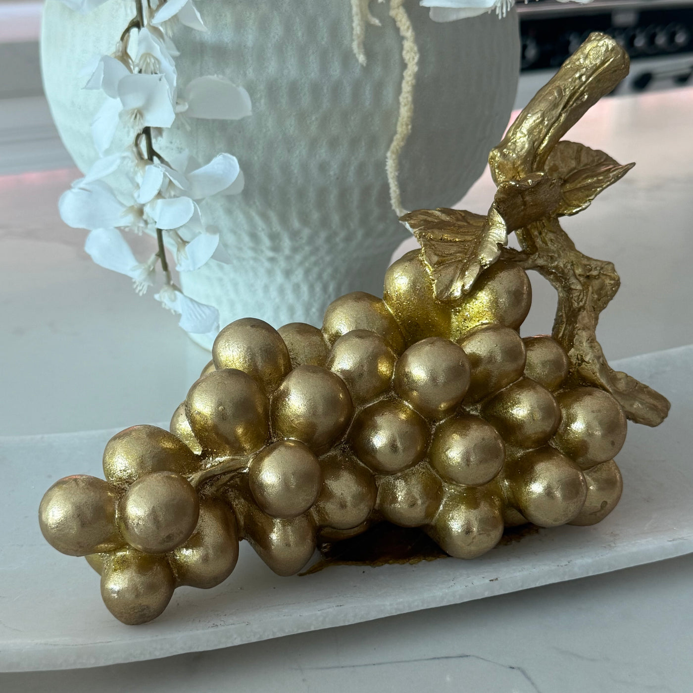 Ripe Resin gold grapes - Luscious Homewares