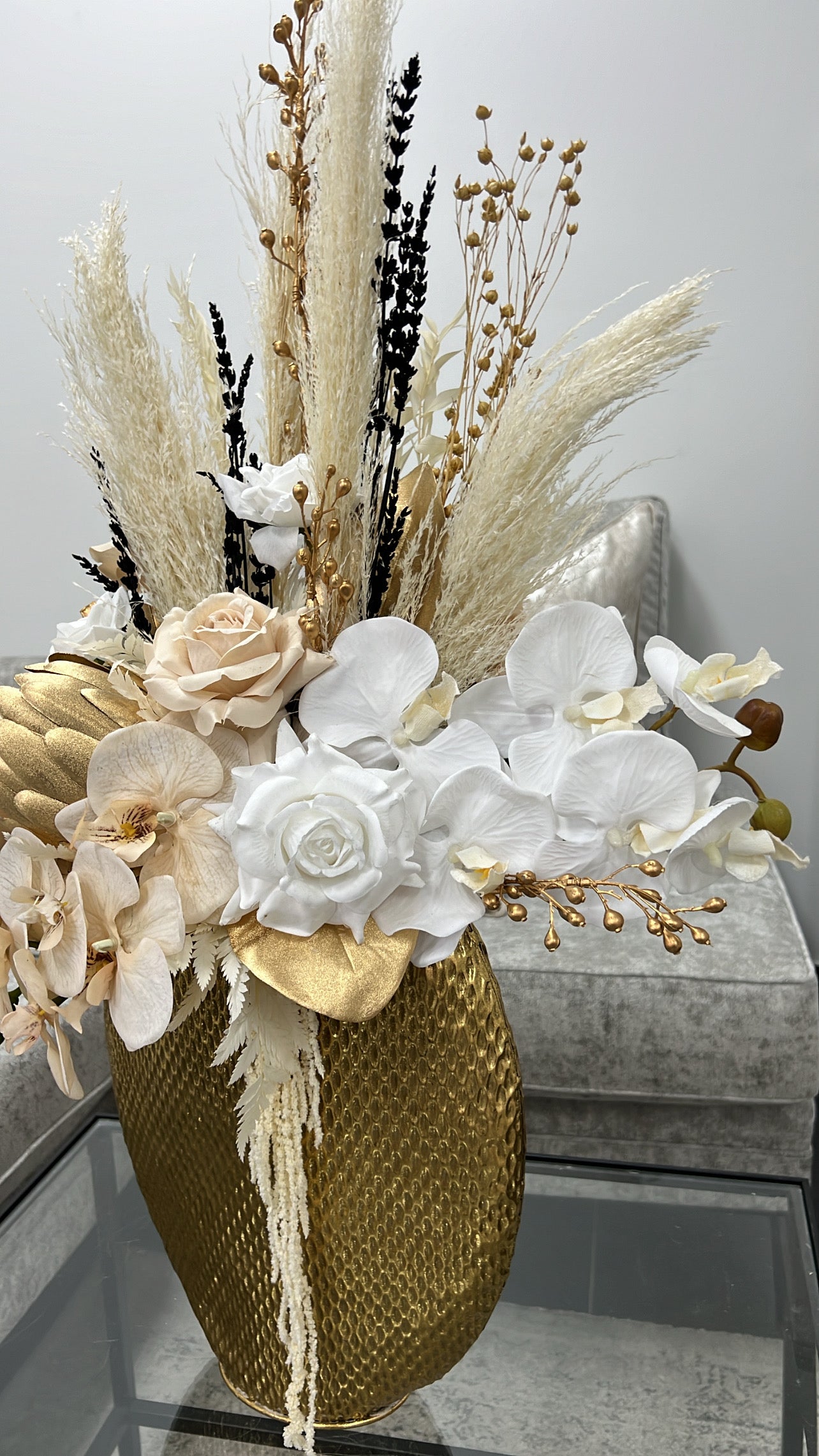 Frances floral arrangement - Luscious Homewares