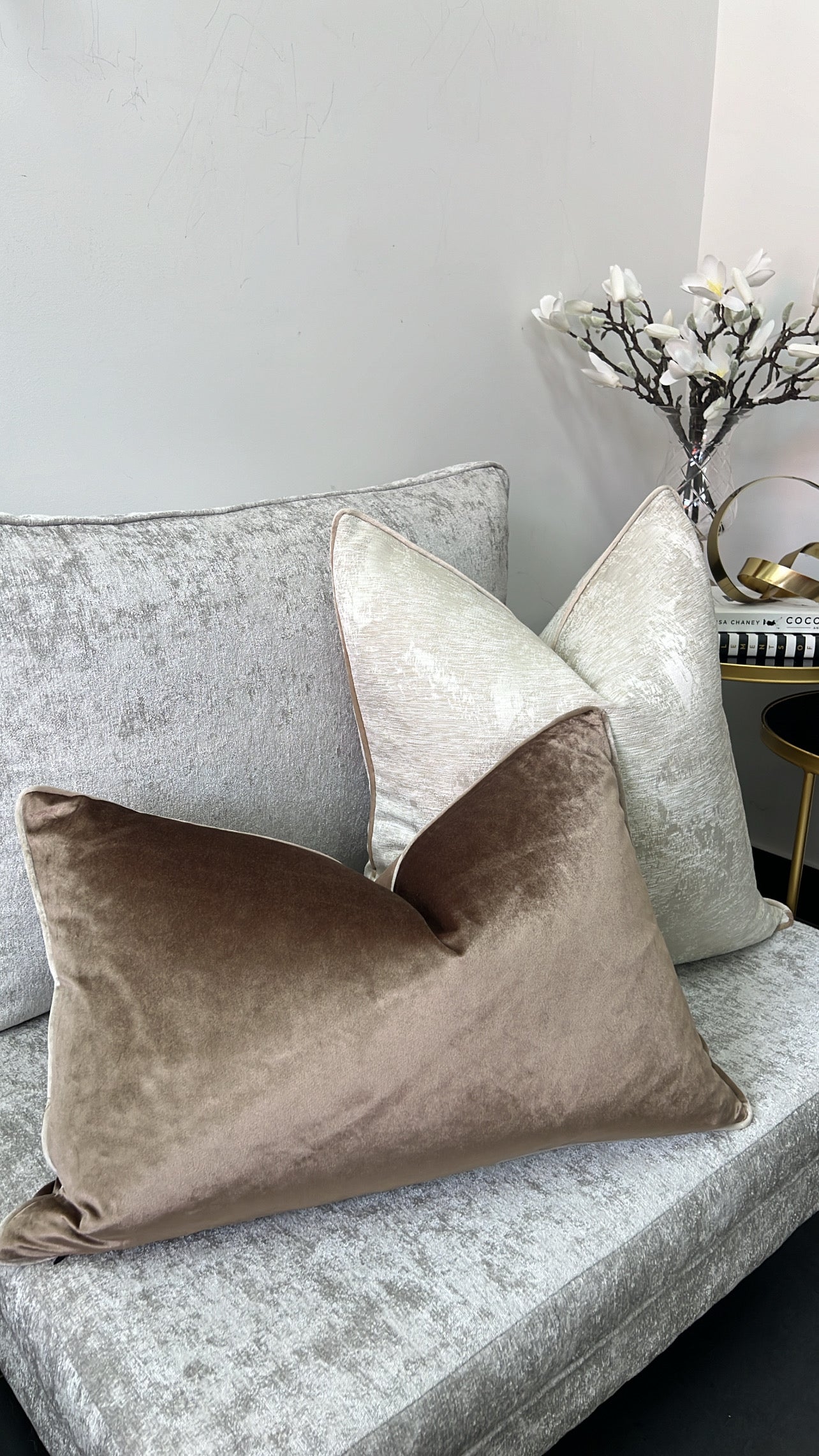 Luxury coco cushion - Luscious Homewares