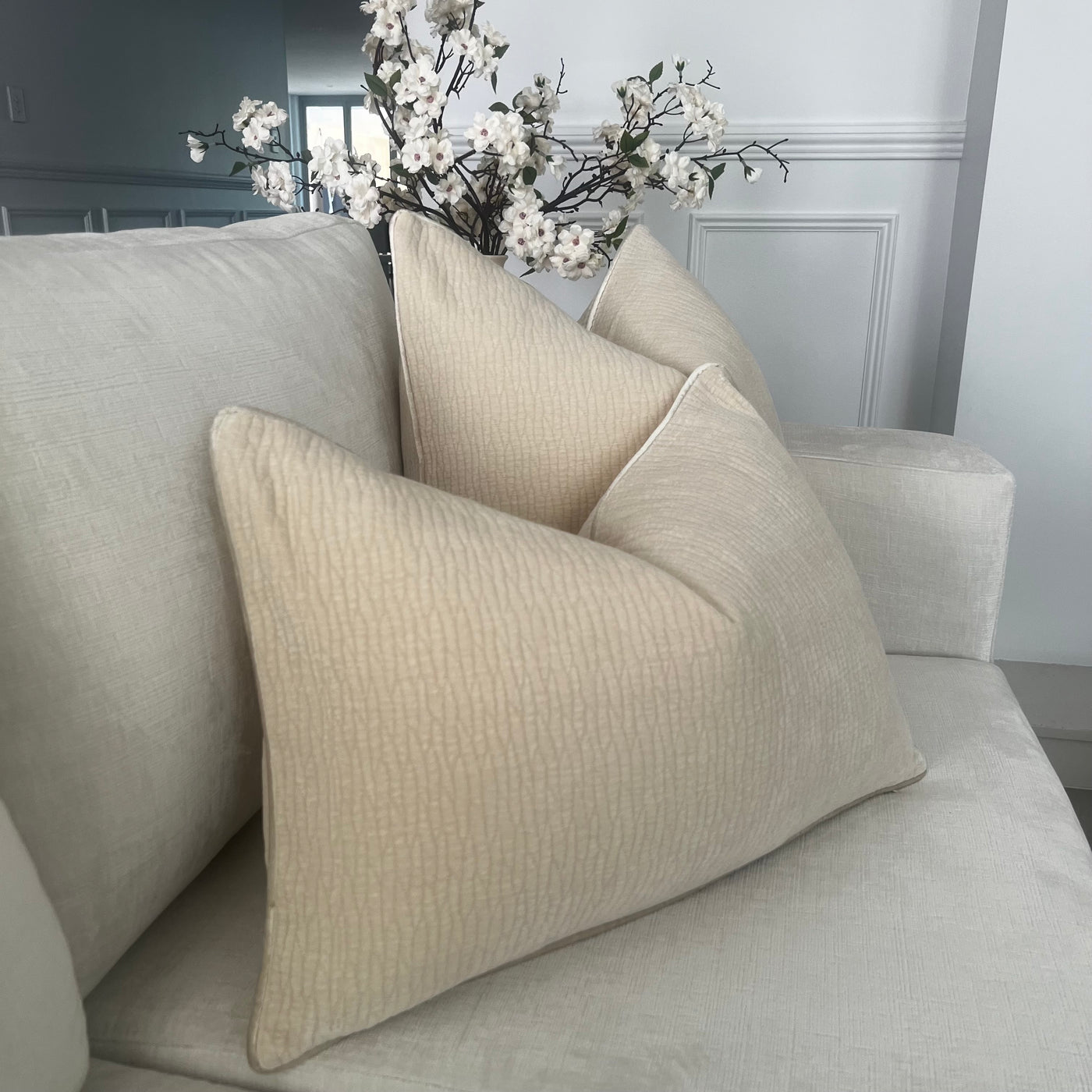 Pinoli cushion - Luscious Homewares