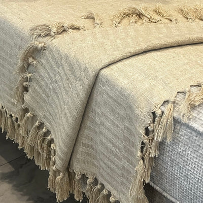 Caramel Throw - Luscious Homewares
