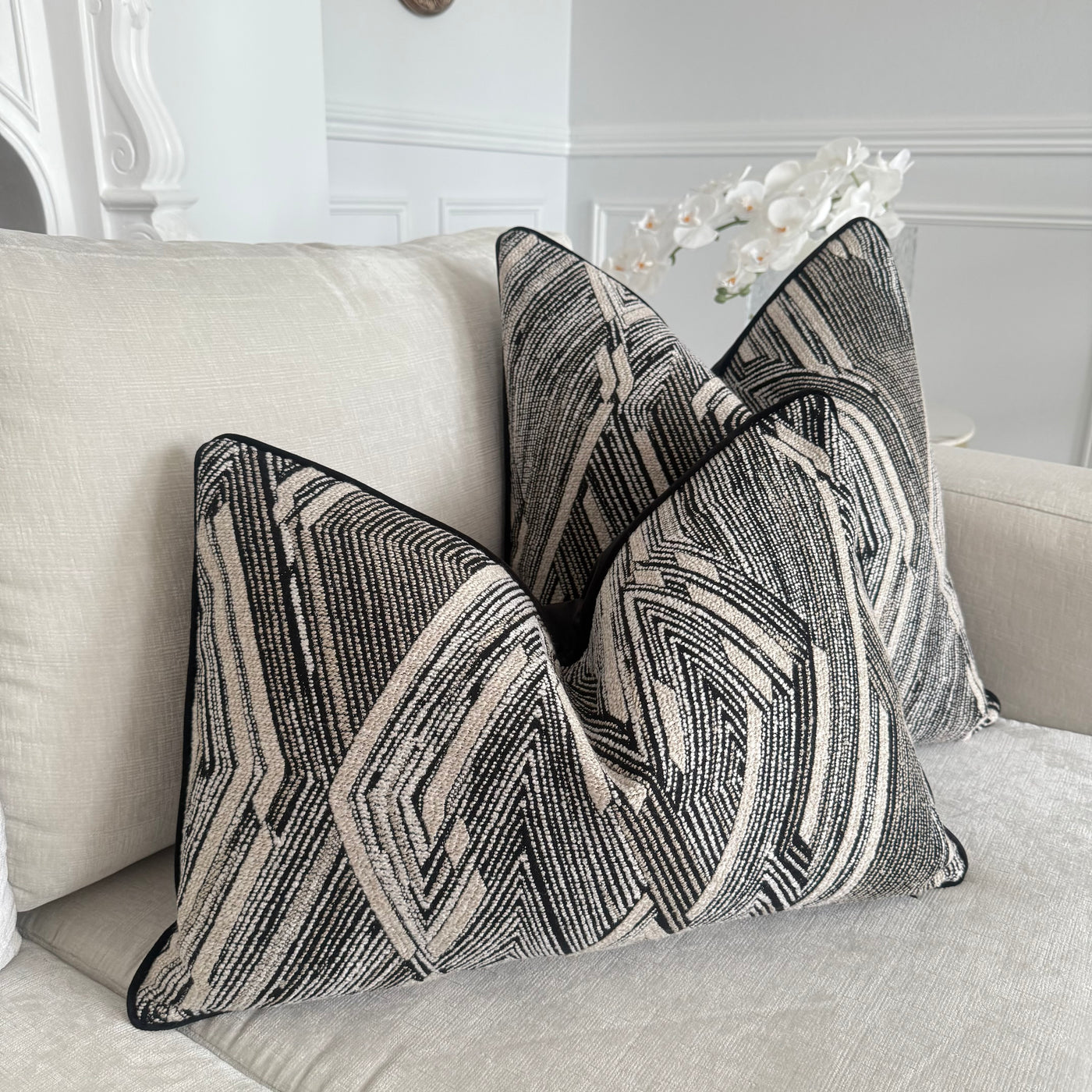 Safari boucle cushion - Luscious Homewares