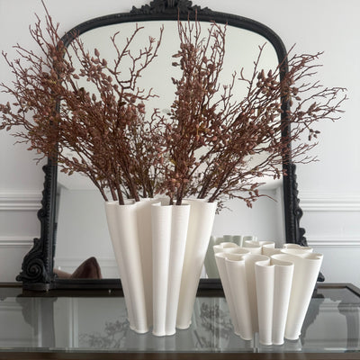 Magnolia bud real touch artificial stem - Luscious Homewares