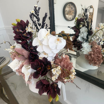 Dusk Floral Arrangement - Luscious Homewares