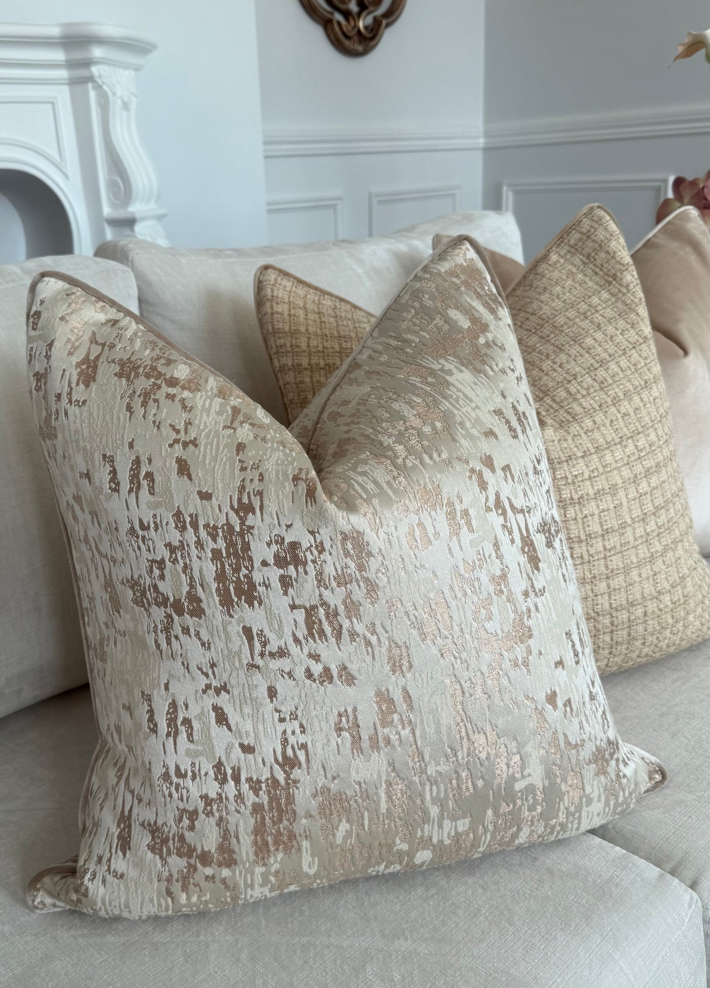 Lucienne cushion - Luscious Homewares