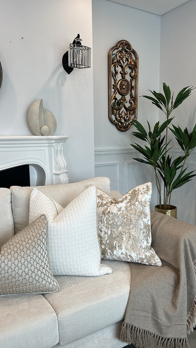 Brazil cycas plant / gold pot - Luscious Homewares