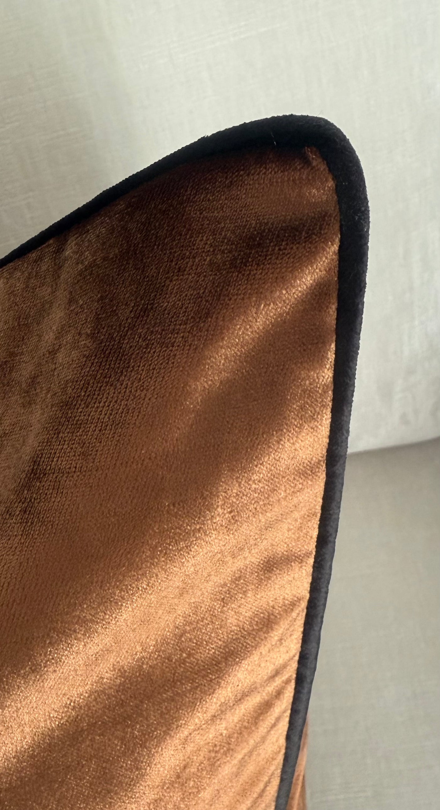 Royal luxe caramel cushion - Luscious Homewares