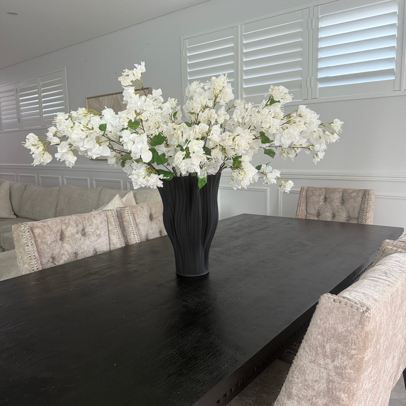 BOUGAINVILLEA WHITE CASCADE Stem - Luscious Homewares