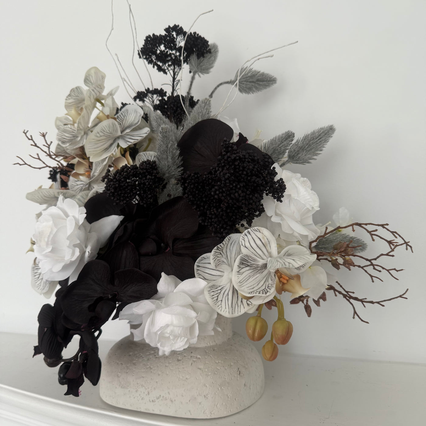 Opaque Floral Arrangement - Luscious Homewares