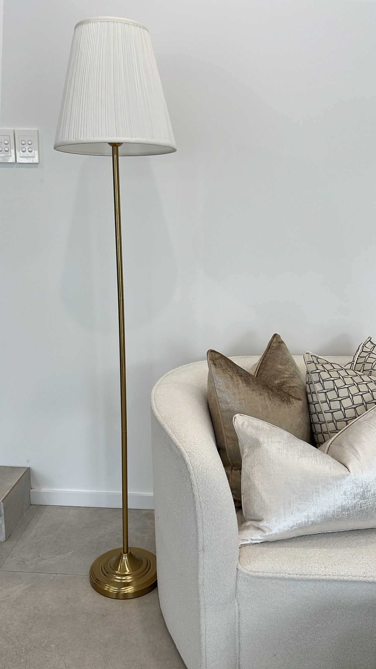 Brass gold Floor lamp