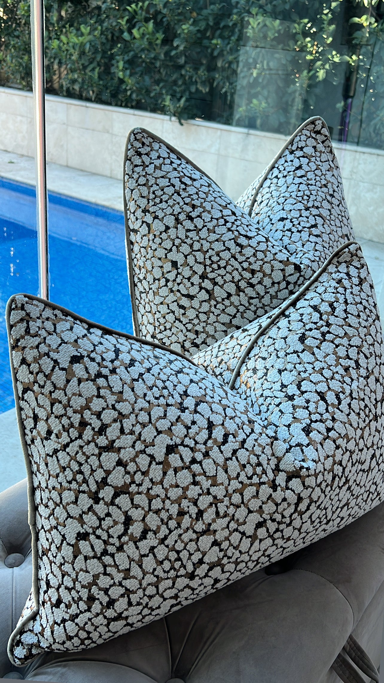 Balmain cushion - Luscious Homewares