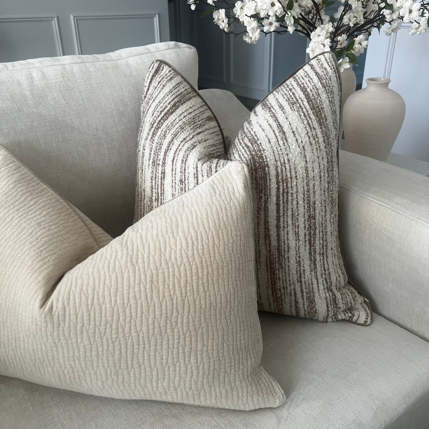 Pinoli cushion - Luscious Homewares