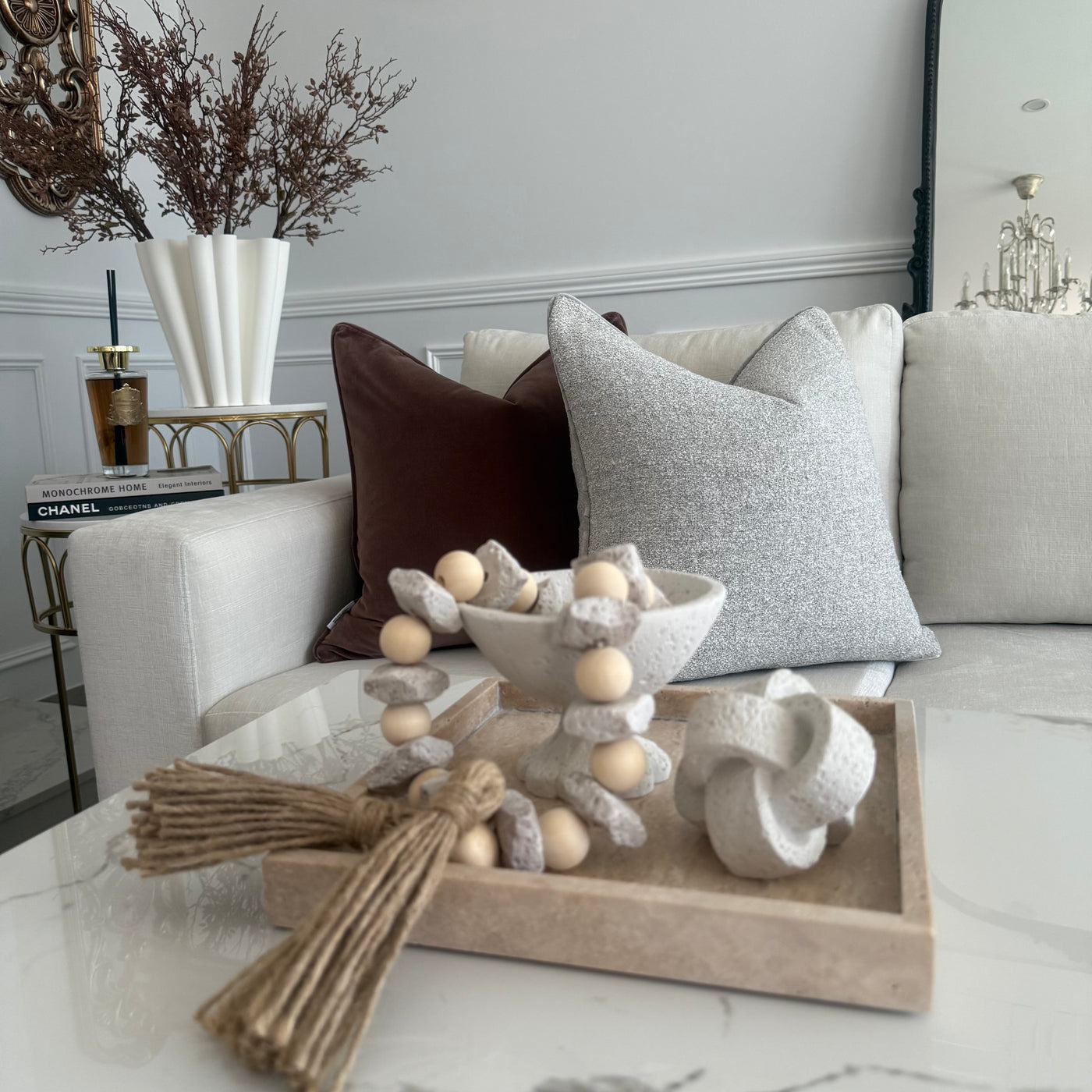 Petite Stone knot - Luscious Homewares