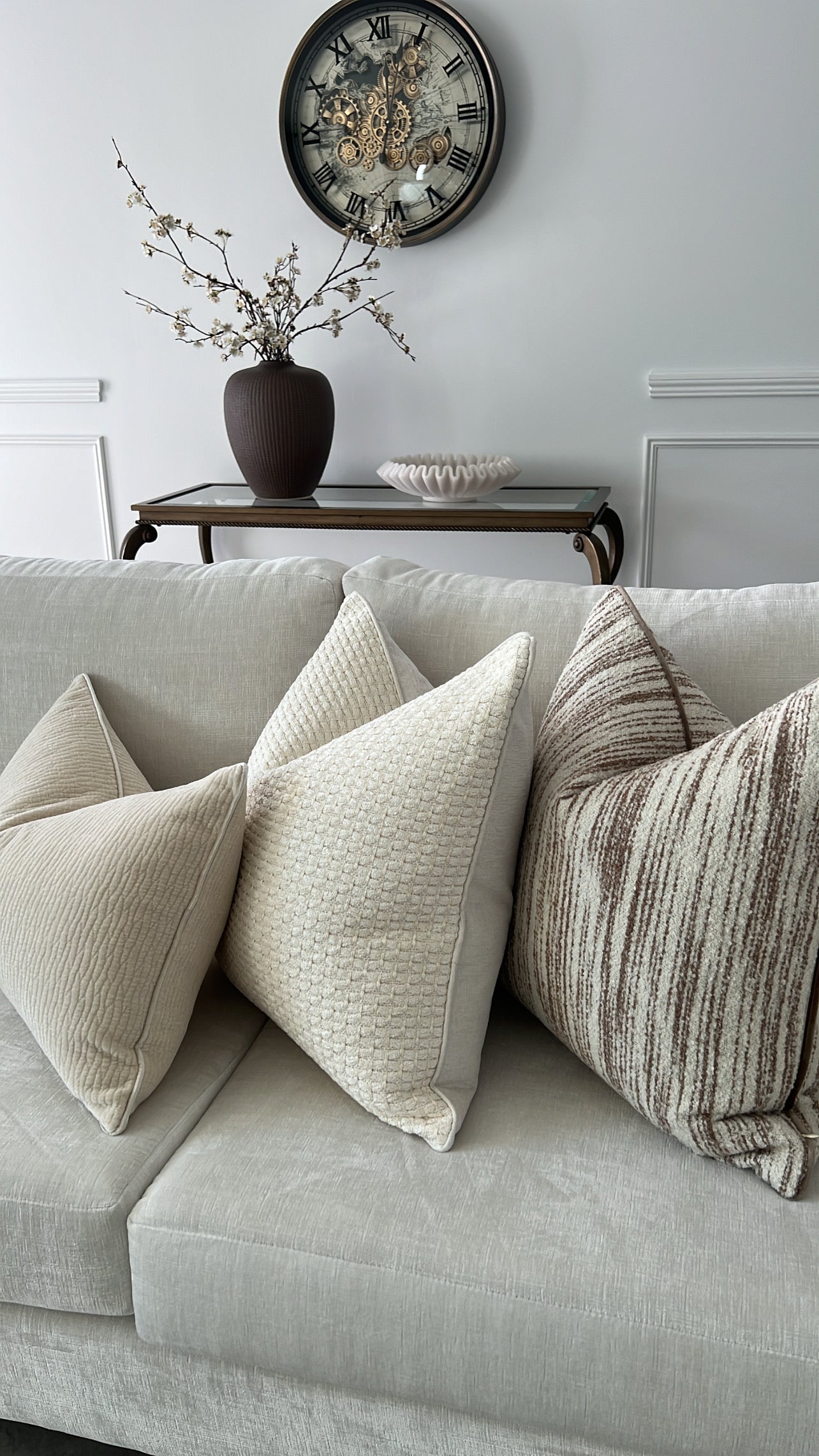 Pinoli cushion - Luscious Homewares