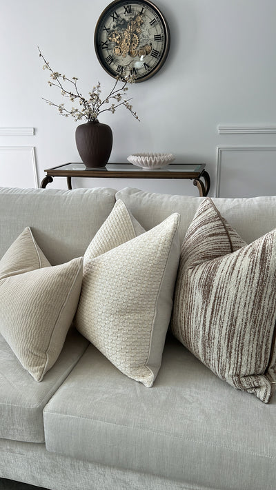 Pinoli cushion - Luscious Homewares