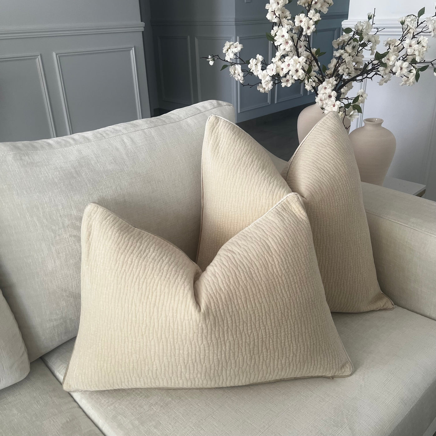 Pinoli cushion - Luscious Homewares
