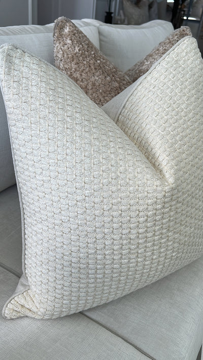 Souraya tweed cushion - Luscious Homewares