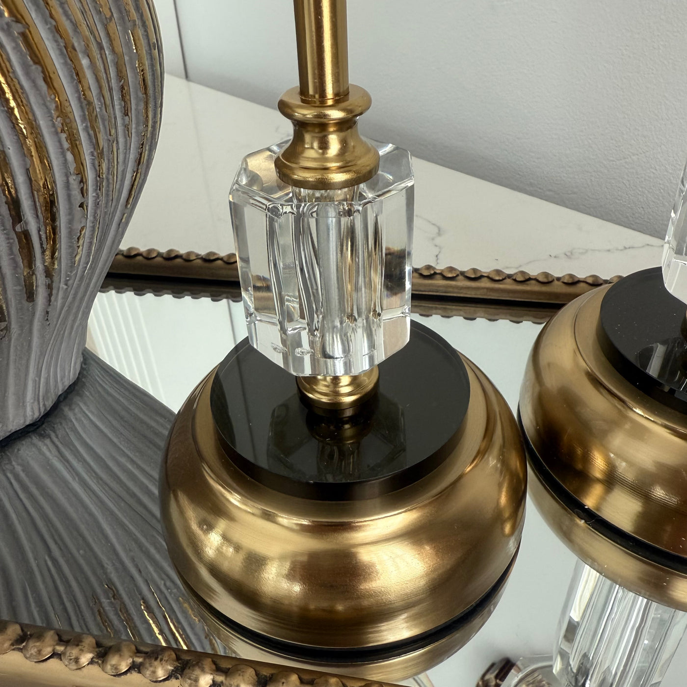 Zohar Crystal candle holders