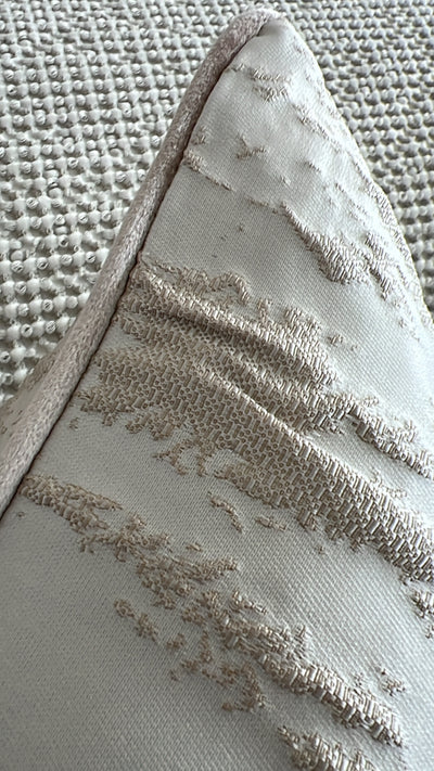 Cecilia ivory cushion - Luscious Homewares