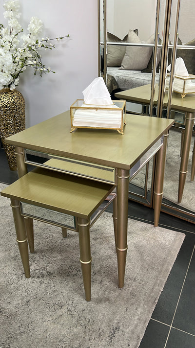 Nesting table set x 2 - Luscious Homewares