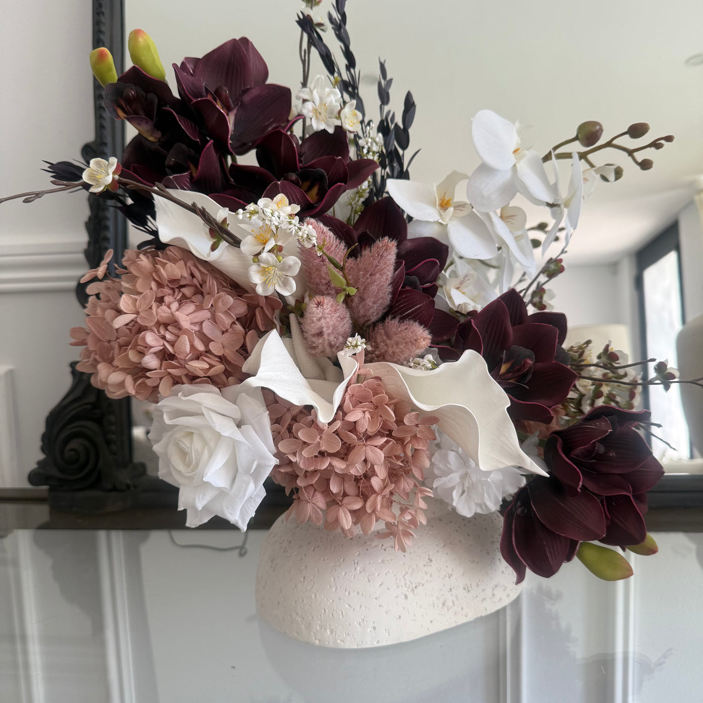 Dusk Floral Arrangement - Luscious Homewares