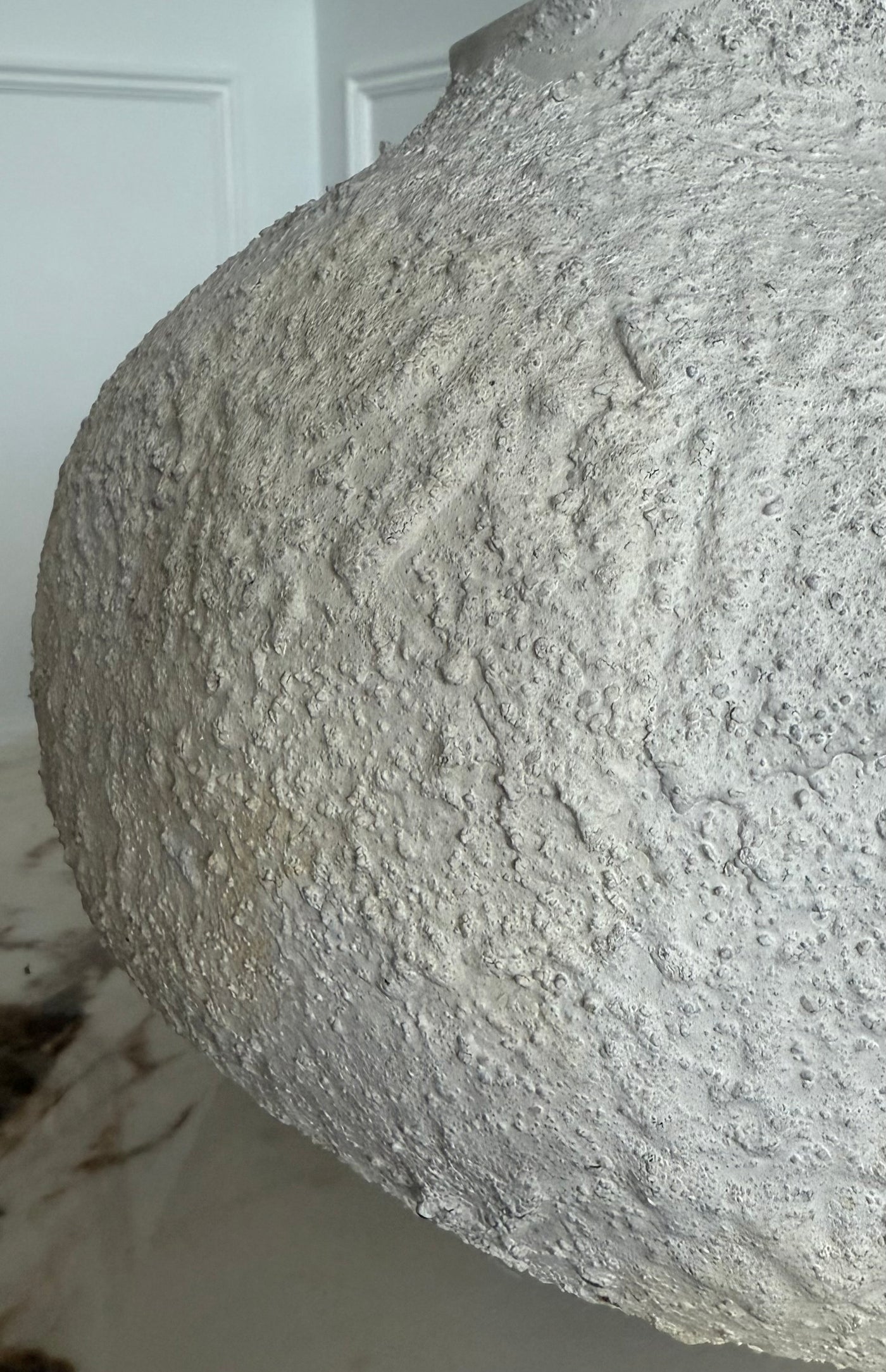 Textured Handmade ceramic vase - Luscious Homewares